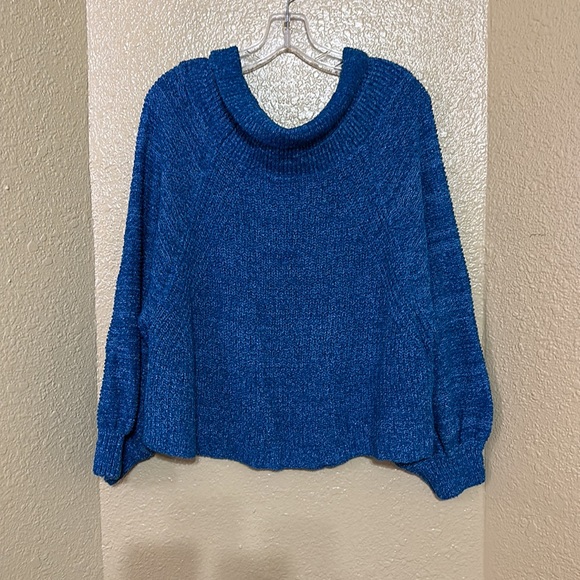 Free People Edessa Off the Shoulder Sweater Sz L - Picture 5 of 5